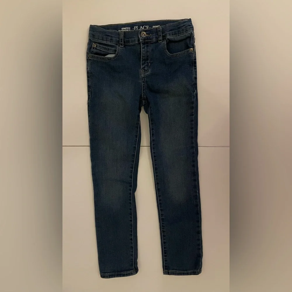 ☀️The Children’s Place Boy’s Stretch Skinny Jeans Size 8